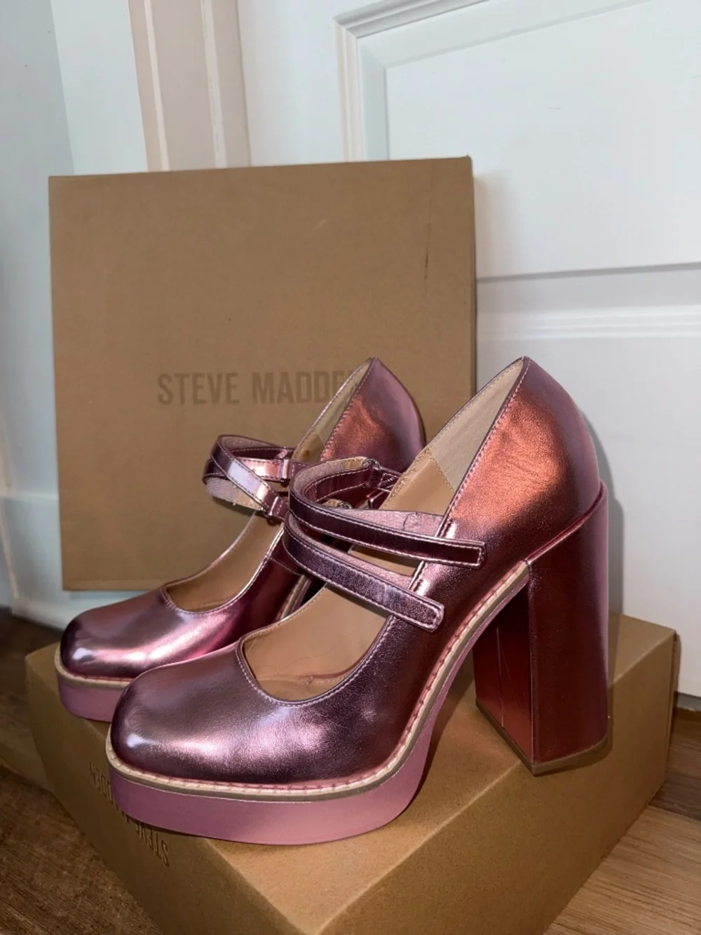 Steve Madden Twice Pump Mary Jane Platform